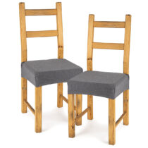 4home Multielastický poťah na sedák na stoličku Comfort sivá, 40 - 50 cm, sada 2 ks Skladom? Never f...