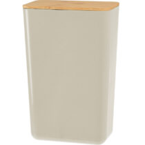 Úložný box s bambusovým vekom Roger, 13 x 20,7 x 8 cm, béžová Skladom? Never falošným recenziám